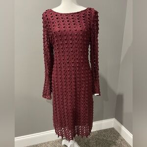 ✨✨RN Studio Womens Burgundy Dress✨✨